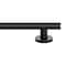 Keeney Mfg Smooth Infinity Designer Grab Bar, Matte Black, 16", 16.00" L, Stainless Steel, Matte Black GB2023-16MB - alternate 4